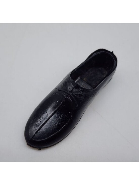 Vintage 1983 Mattel Ken Black Dress Shoe 1-5/8" - Picture 2 of 6